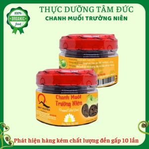 Chanh muối trường niên Quy Nguyên hũ 220g - chùa Long Hương