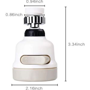 3 Modes Faucet Sprayer Head Kitchen High Pressure Water Filter Device Sprayer Water-Saving Device