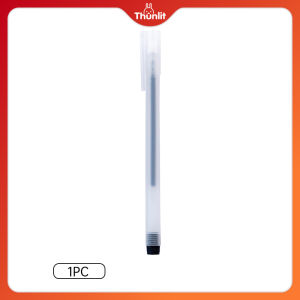 Thunlit Black Gel Pen Wholesale 10PCs Classic Sign Pens Ballpen with 0.5mm Refills