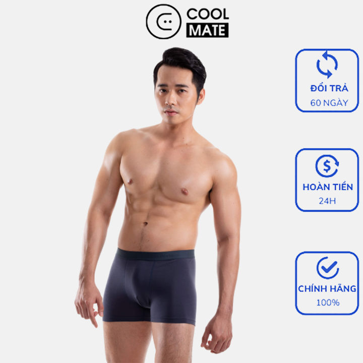 COOLMATE Qu n l t nam Trunk Cotton Compact co gi n Lazada.vn