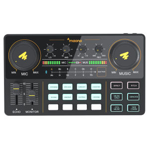 MAONO AM200 Sound Card: Portable Podcast Equipment & High-Quality Audio for Song Covers