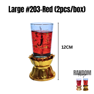 High Quality Chinese gel candle glass 2pcs per box