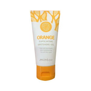 SG Stock MINTOX Orange exfoliating whitening gel Acne blackhead remover Body Facial scrub Moisturizing whitening