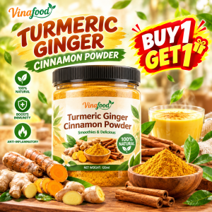 [1KG Buy1Get1] Turmeric Ginger Cinnamon Powder | Weight Loss Detox Drink Ready Stock