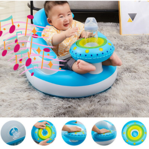 COD Sofa Bayi Belajar Duduk Tiup Mobil Tempat Duduk Bayi Kursi Bayi Belajar Duduk Kursi MPASI Kursi Makan Bayi GRATIS POMPA KAKI