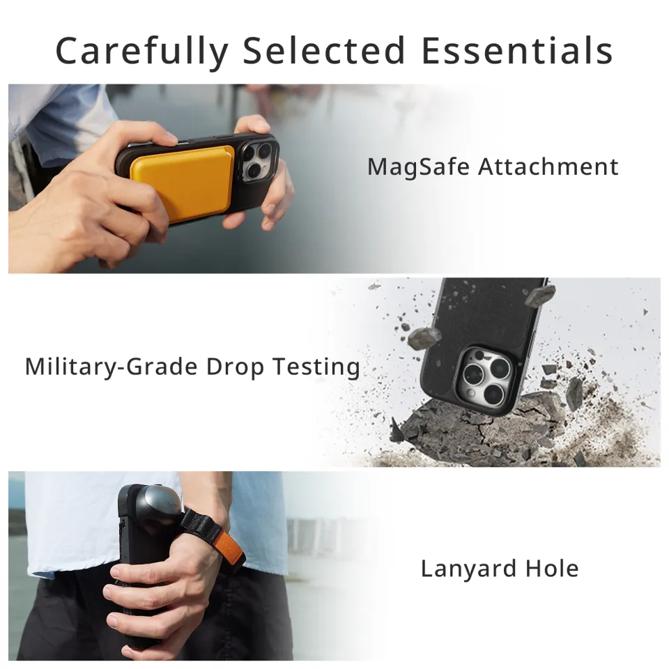 SmallRig 16 Pro Max Phone Case with Capture Grip T-Mount Lens