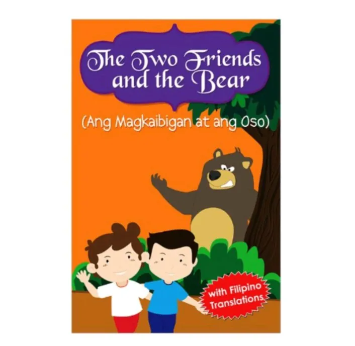 Jumbo big story book for children with english filipino