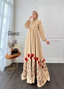 Zahira1808 Gamis Evelyn 5 Dress Bahan Air Flow Embroideri Gamis Syari Murah Trendi Baju Syari Muslim Wanita Ibu Terlaris Baju Pesta Best Seller Gamis Gamis
