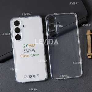 Samsung S25 Samsung S25 Plus Samsung S25 Ultra Premium Tpu 2.0mm Softcase Silikone Super Bening Clear Case Samsung S25 Samsung S25 Plus Samsung S25 Ultra