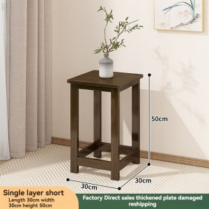 2 layer Plant Rack Stand Indoor Chinese Style Planter Display Rack Stand Flower Pot Holder