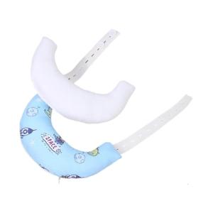 Gối bông có nắp tháo rời họa tiết hoạt hình gối cho bé nâng đỡ cổ gối cho trẻ em thoáng khí cho trẻ sơ sinh