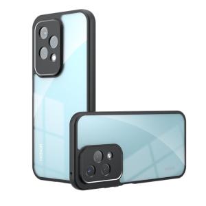 Case for Honor 200 Lite 5G Matte Back Cover Anti-fingerprint Fine-hole Camera Protection Anti-drop Air Cushion in The Four Corners Shockproof Protective Case