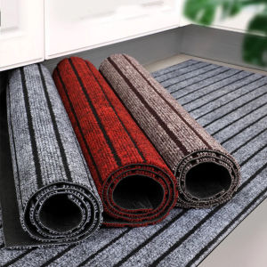 Non-Slip Stripe Floor Mat - Absorbent Oilproof for Living Room/Kitchen/Door