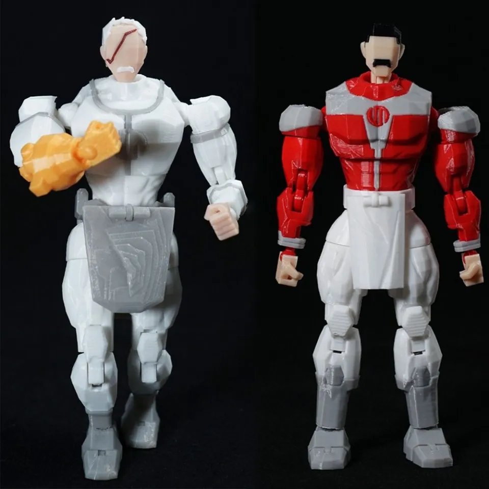 3D Printed Superheroes Invincible Omni-Man Anime Multi-Jointed