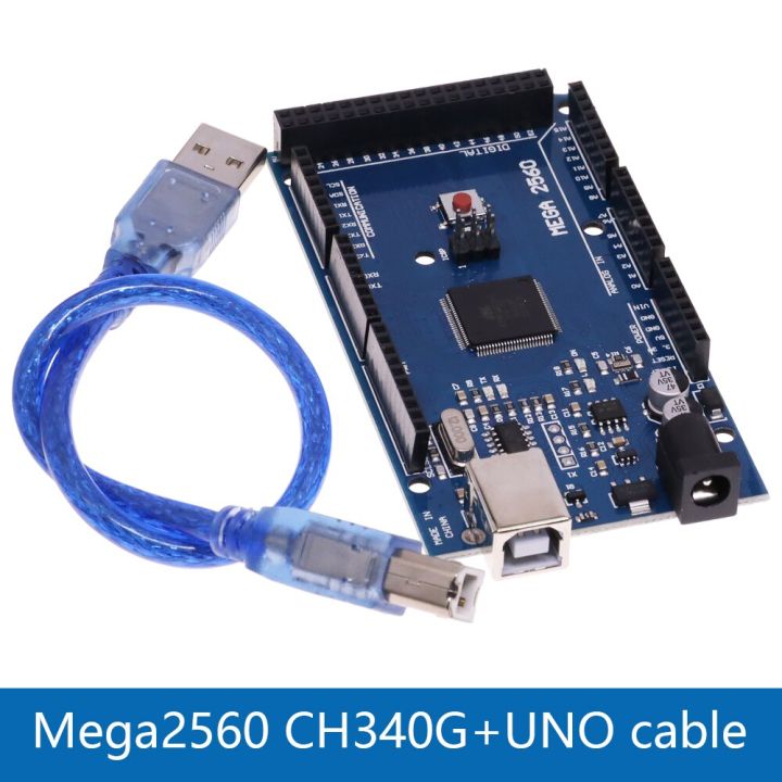 Mega2560สกรูชีลด์สองด้านสำหรับโปรมินิ2560 WiFi R3 CH340G ATmega2560 ...