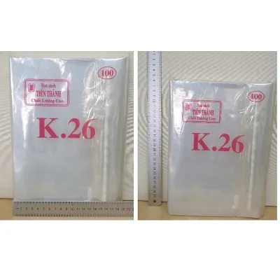 Bao kiếng bao sách K26 (19x27cm) 10 tờ