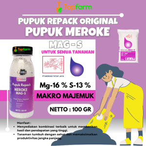 Pupuk Meroke Mag S / Pupuk Meroke Mag 1kg / Pupuk Maroke Mag S / Meroke Mag S Pupuk Makro Majemuk / Pupuk Meraoke Mag