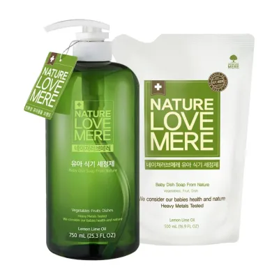 NatureLoveMere - Baby Dish Liquid Soap Bundle 1.25L