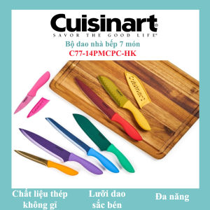 Bộ dao nhà bếp 7 món Cuisinart C77-14PMCPC-HK bằng thép không gỉ chính hãng