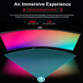 EXPOSE Gaming Monitor 165hz Curved 4k display computer monitor 27/24 inch Frameless Full Screen 1MS HDMI/DP/VGA Warranty 10 Years. 