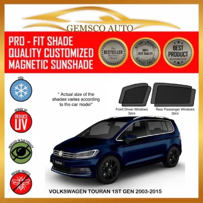 Volkswagen Touran 1st Gen 2003 - 2015 ( 4 / 5 pcs ) Car Sunshade