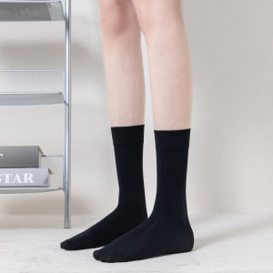 【♡Lovely girls house♡】โลลิต้า Jk อเนกประสงค์กำมะหยี่ถุงเท้าขาบางกลางหลอดถุงน่องกว่าเข่าถุงเท้าข้อเท้า