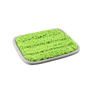 Teeker Pet Snuffle Mat for Dogs Feeding Game Slow Feeder & Interactive Toys to Keep Dogs Busy and Reduce Anxiety from Boredom Green and Gray Washable
