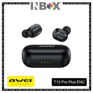 AWEI T20/T20/T13 Pro Plus ENC True Wireless Sports Earbuds With Charging Case