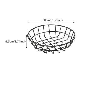 Fries Holder Burger Basket American French Fries Basket Stainless Steel Fries Plate Fries Tray Service Plate