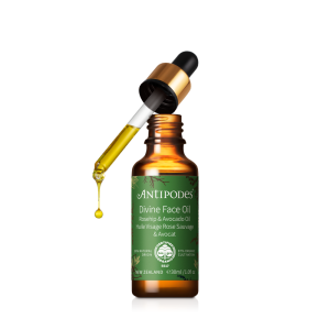 Antipodes Divine Face Oil Rosehip Oil & Avocado Oil – Anti-Ageing Face Oil to Address Appearance of Fine Lines & Wrinkles - 30ml