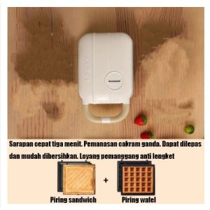 LEUSE Newstyle Sandwich Maker/Breakfast Machine Multifungsi Pemanggang Roti Toaster