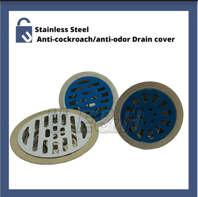 Stainless steel Anti cockroach bathroom drain cover floor grating | Lazada