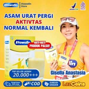 Susu Etawalin Asli Original - Etawalin Obat Asam Urat - 3 Kali Lebih Ampuh Sembuhkan Asam Urat - Etawalin Suplemen Tulang & Sendi