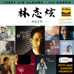 [113首] USB Pendrive Music 音乐USB 林志炫国语专辑 mp3 超高音质 16gb 流畅播放 Terry Lin Songs 车载音乐