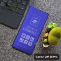 CERAMIC MATTE BLUE TECNO POP 5 LTE / CAMON 20 / CAMON 20 PRO / CAMON 20 PREMIER / CAMON 30 / CAMON 40 / SPARK GO 1 / SPARK 30 5G / SPARK 30C / SPARK 30C 5G ANTI GORES CERAMIC MATTE ANTI BLUE LIGHT ANTI GORES BLUE ANTI CAHAYA BIRU - FULL SCREEN PROTECTOR. 