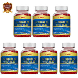Highly Absorbed Antarctic Krill Oil Tablets Non-GMO Natural Safe Astaxanthin Capsules Healthcare Astaxanthin Supplement