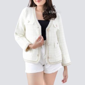 ELYCLOTH | KIM CARDIGAN | CARDIGAN RAJUT WANITA PREMIUM FURY KNIT