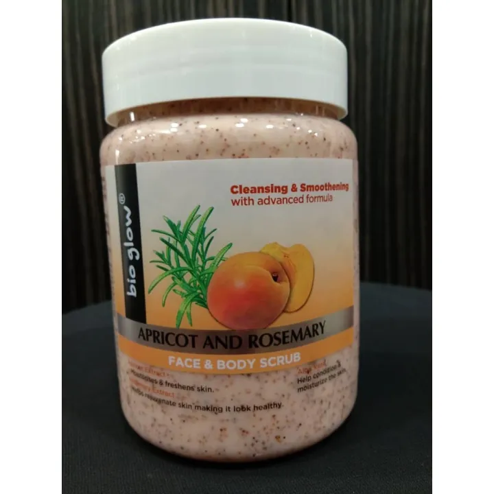 BIO%20GLOW%20Apricot%20And%20Rosemary,%20Face%20And%20Body%20Scrub%20500%20ml%20%20making%20skin%20look%20soft%20-%20Image%202