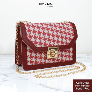 Peonia PNA IRENE Tas  Selempang Wanita  Elegant Outdoor Sling Bag Anak Remaja Perempuan Crossbody Travel Hp Kecil Shoulder Trendy Fashion Cewek Casual Pesta Style
