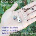 khớp nối trục cardan 6 x 8mm. 