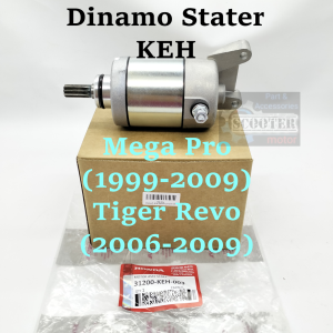 Dinamo Stater KEH HONDA MEGA PRO TIGER REVO Kualitas original Presisi Awet motor starter asli (Bisa Cod)