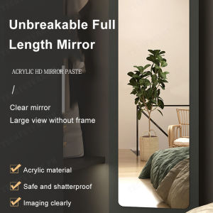 supercomfort  Full Length Wall Mounted Unbreakable Acrylic Mirror  Hot in tiktok