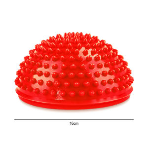 Sensory Half Stepping Ball Inflatable Baby Balance Ball Massager Yoga Pilates Stabilizer Foot Massage Exercise Balance Toys Gym Ball