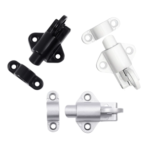 2Pcs Spring Door Bolt Lock Window Security Pull Rings Spring Bounce Door Bolt Latches Lock Aluminum Alloy Door Latches