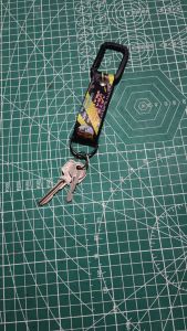 KEY HOLDER. WITH LACE 3”. ANTI LOST. PERSONALIZED WITH DETAILS IF LOST. NAME ADDRESS COMPANY NAME AND CONTACT NUMBERS. P130 2 pcs. Minimum of 2 orders.