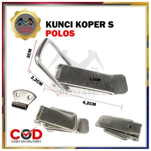 Kaitan Peti Small  Overval Kunci Koper kunci peti  S M & L