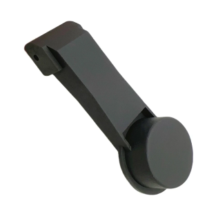 Ergonomic Lever Pressure Button Black Replacement Push Button Release Lever Plastic Texture Great for Home Sodas Makers