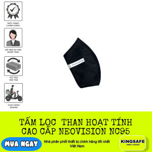 KHẨU TRANG THAN HOẠT TÍNH CAO CẤP  CHOÀNG QUAY GÁY NEOMASK NC95 NGĂN NGỪA BỤI MỊN PM2.5 [CHÍNH HÃNG]( 1 CÁI )