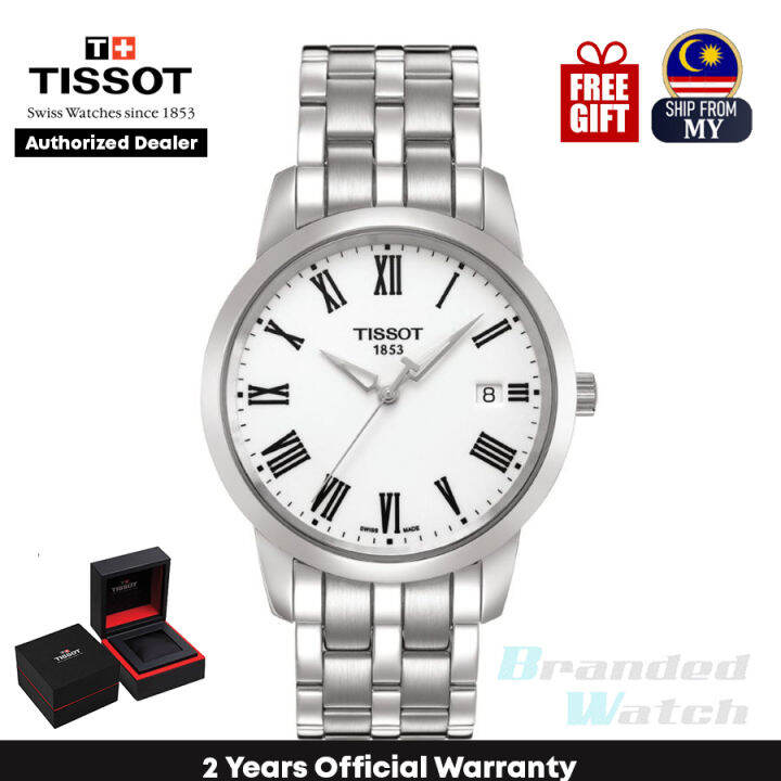 Official Warranty Tissot T033.410.11.013.01 Men s Classic Dream