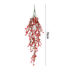 76CM Artificial Hanging Flowers Fake Eucalyptus Vine Faux Flowers Greenery Garland DIY Home Garden Wedding Party Decoration Supplies